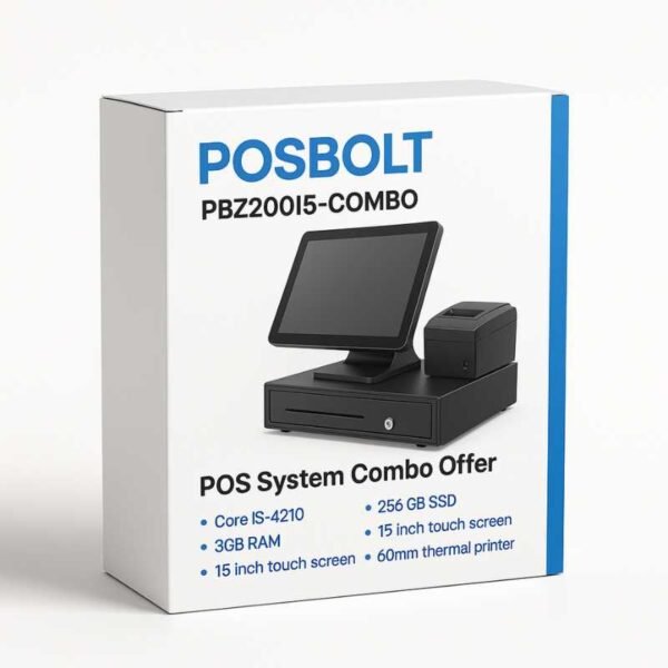 POSBOLT touch screen POS system combo PBZ200I5