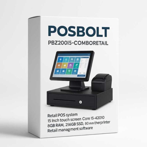 POSBOLT Retail POS system combo with Software PBZ200I5