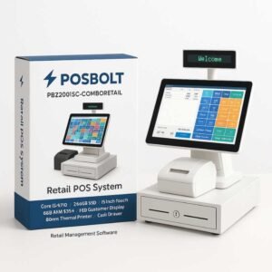 POSBOLT Retail POS system combo with Software PBZ200I5C