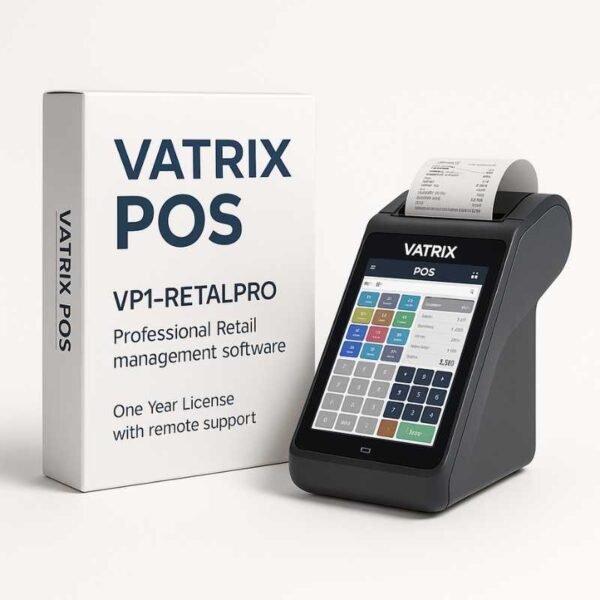 Vatrix POS Professional Retail management software one year License